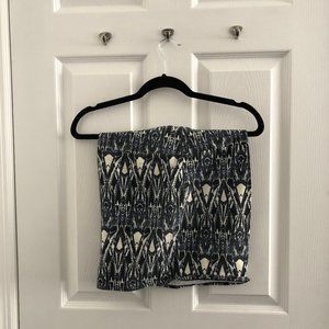 F21 Geometric Pattern Mini Skirt